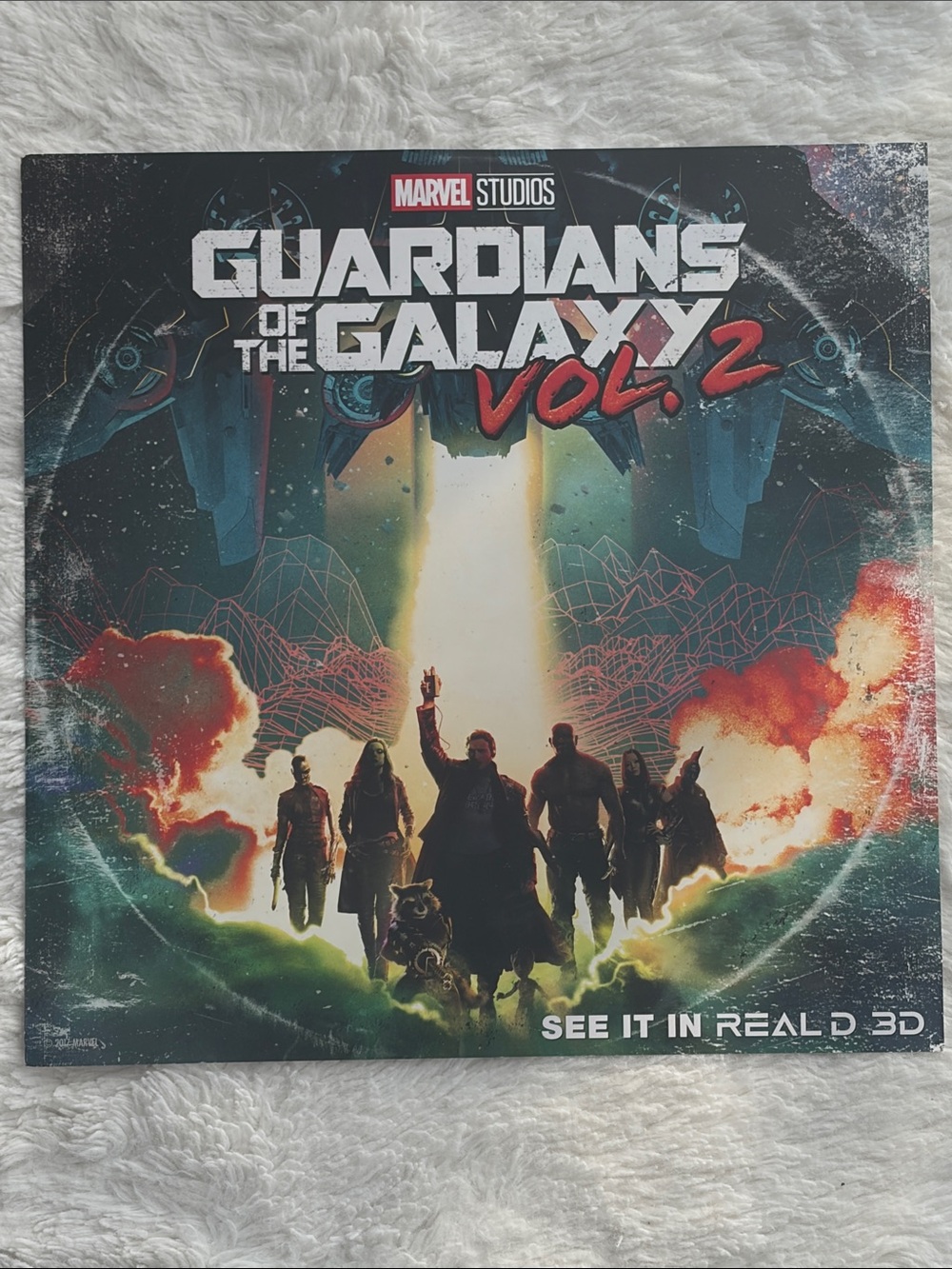 Marvel Guardians of the Galaxy Vol. 2 Poster - Blue, Green, Orange, Red, Black